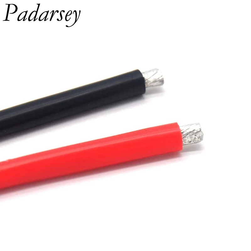 Padarsey 2 шт. 4 XT90 штекер гнездовой разъем с 150 мм 10AWG силиконовый провод для RC Lipo