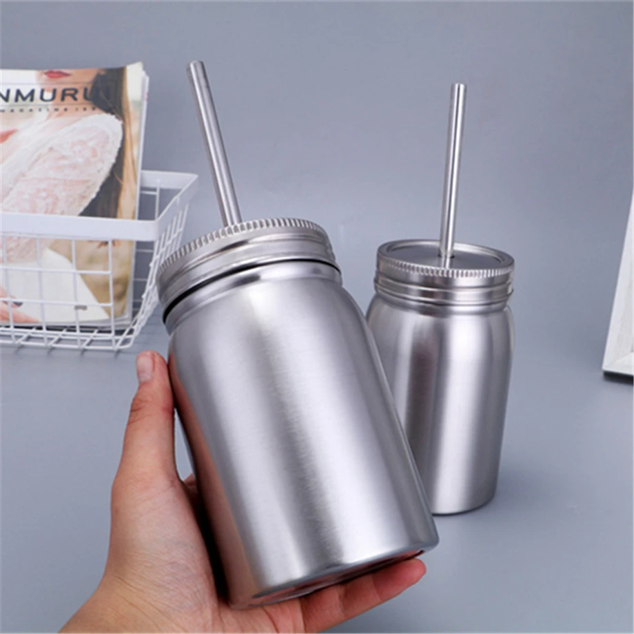 500 мл емкость для воды стакан молока кружка сока изолированная Вакуумная бутылка