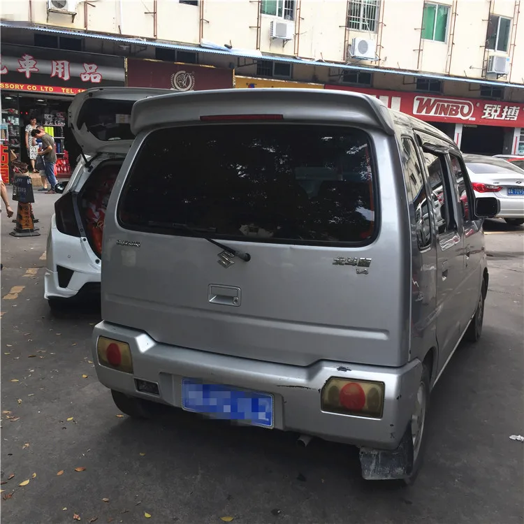 Спойлер для WagonR 2006-2012 Suzuki спойлер из АБС-пластика цвет заднего крыла автомобиля