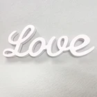 Деревянное украшение с именем, надписью Love, на заказ