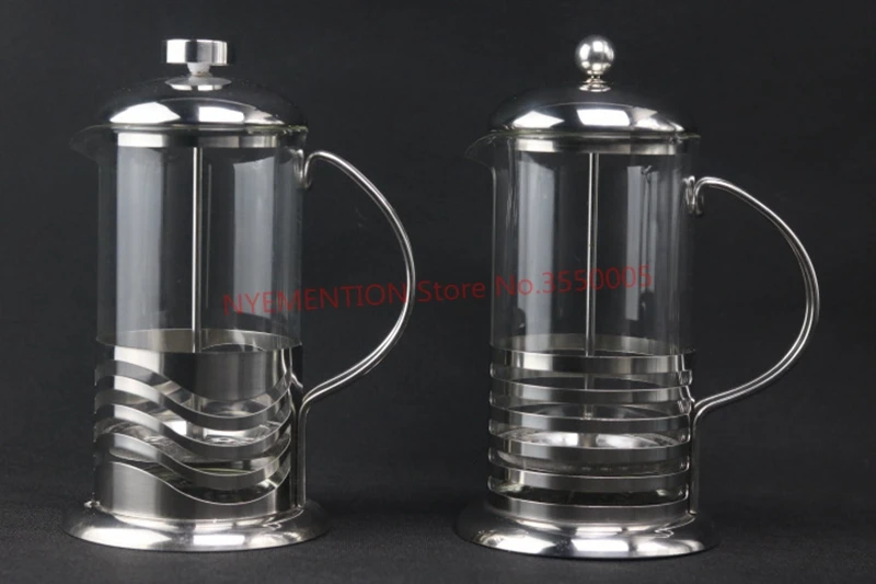 Кофейник из нержавеющей стали для французского пресса силикат бора Кофеварка