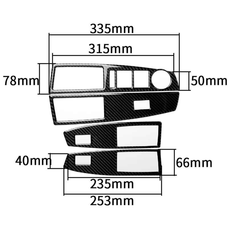 4 шт. наклейки для стеклоподъемника Chevrolet Cruze 2009-2015 |