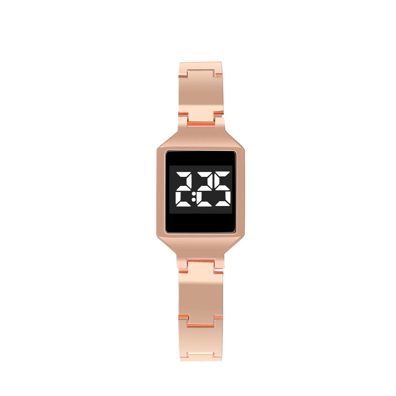 

Sleek Luxury Men's Watch Alloy Digital LED Sports Bracelet Wrist Watch Gift Alloy strap military grade reloj deportivo F5