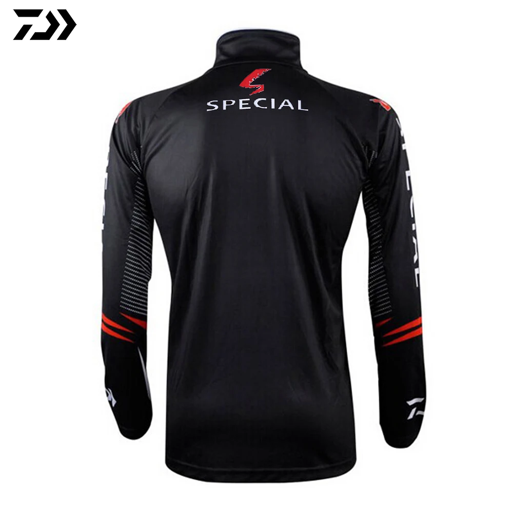 Daiwa Brand Men Clothes Fishing Shirt Special Quick Drying Clothing Outdoor Hiking Anti-UV Breathable Shirts | Спорт и развлечения