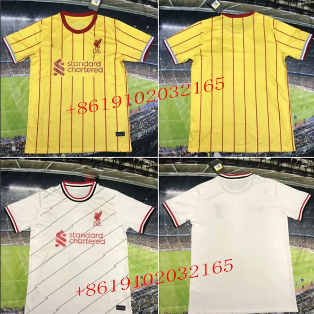 

2021 2022 M. SALAH new LiverpoolES soccer jersey FIRMINO MANE FIRMINO VIRGIL MILNER KEITA THIAGO Robertson Top Quality Psg shirt