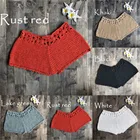 2020 Новое поступление пикантные пляжные шорты женские горячие вязаные шорты бикини трикотажное бикини пляжная одежда купальный костюм летние праздничные