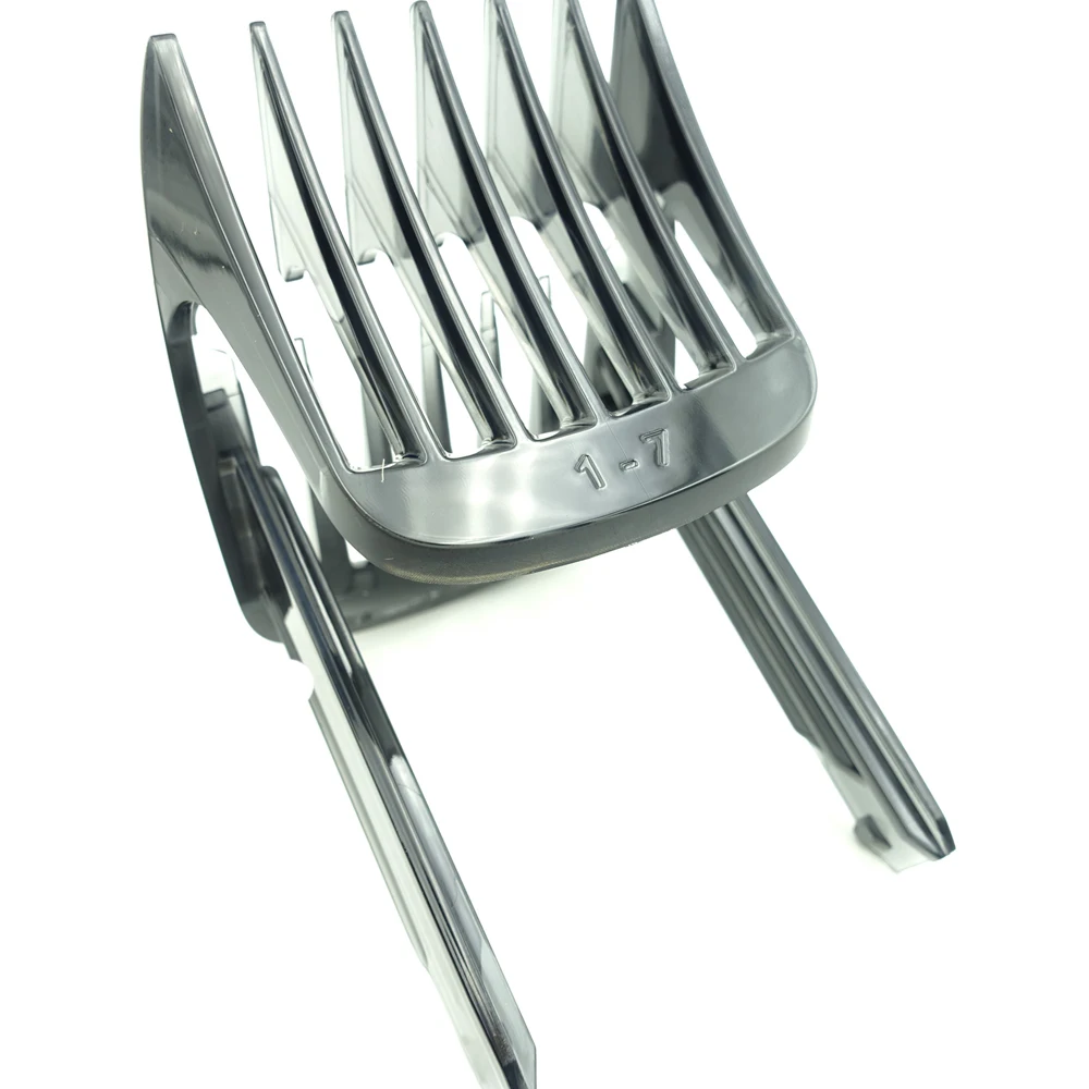 

Парикмахерская Машинка для стрижки волос фиксированная длина устройство позиционирование гребень HC7460 HC7462 HC9450 HC9452 HC9490 1-7 мм 7-24 мм 24-42 мм для ...