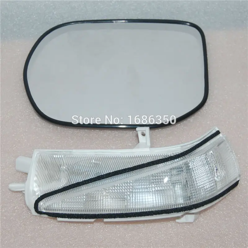 Световой индикатор поворота для зеркала заднего вида 4 шт.|view mirror|side mirror glassside view |
