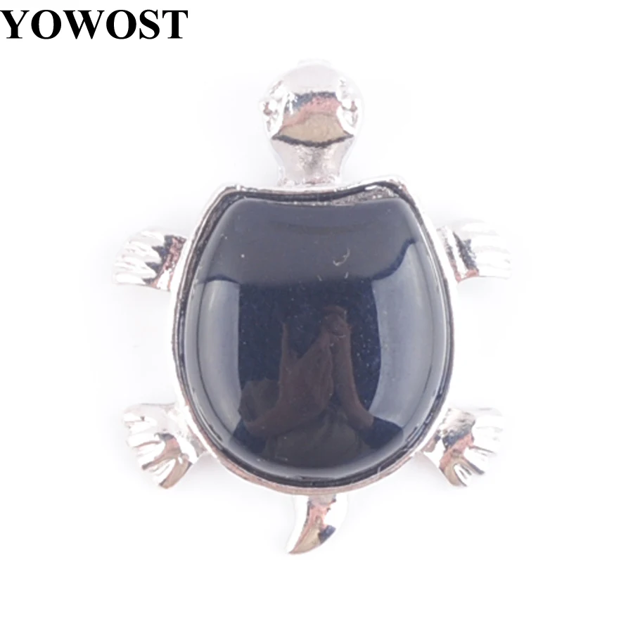 Ожерелье со свисающей подвеской из натурального черного агата бусины подвески в