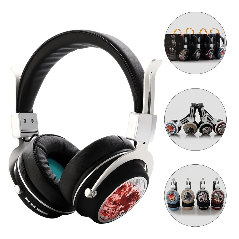 

Wireless Headset Folding Active Noise Reduction Computer Over Ear Headset