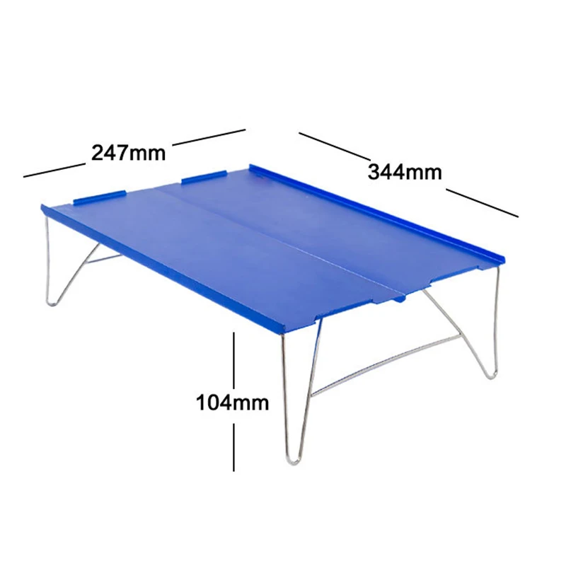 

Mini Table Camping Fishing Computer Table Outdoor Hiking Travel Climbing Ultralight Folding Picnic Dining-table Portable Folding
