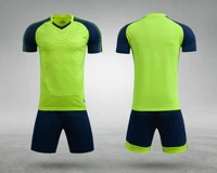 new soccer suit kit football match uniform sport wear short sleeve training jersey customize clothing for adult teenager kid