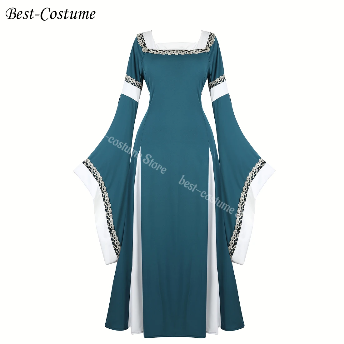 Женское платье в средневековом стиле |