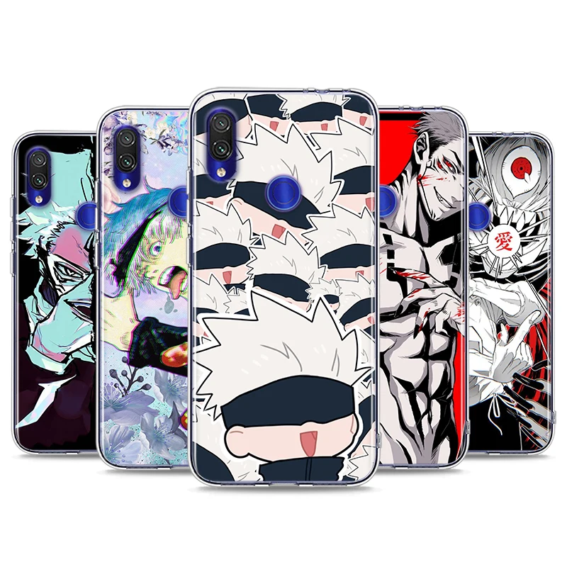 

Jujutsu Kaisen Satoru Gojo For Xiaomi Redmi 9i 9T 9A 9C 9 8A 8 GO 7 7A S2 Y2 6 6A 5 5A 4X Prime Pro Plus Transparent Phone Case