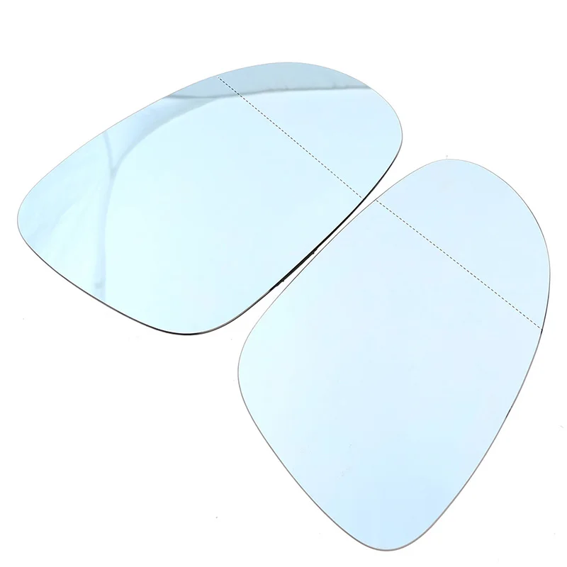 Автомобильное левое/правое синее зеркало заднего вида с подогревом POSSBAY стекло