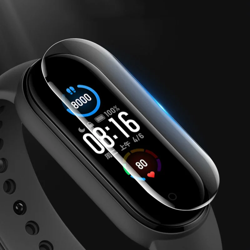 Защитная пленка для экрана 5/3/2 шт. умный Браслет полная защита Гидрогелевая Xiaomi Mi