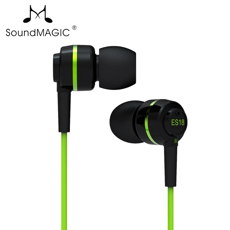 Оригинальные наушники Soundmagic ES18 в ухо, Hi-Fi наушники-вкладыши, наушники с хорошей шумоизоляцией, удобные для ipod mp3 плеера