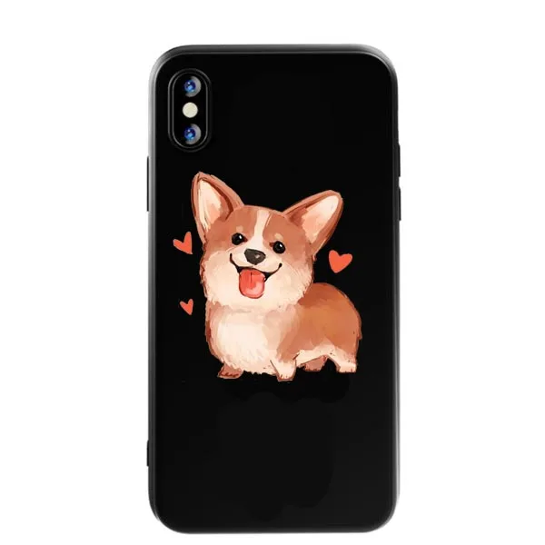 Чехол для телефона torgi черный мягкий силиконовый чехол iPhone XS 7 5 5S SE 6 6S 8 Plus X XR MAX |