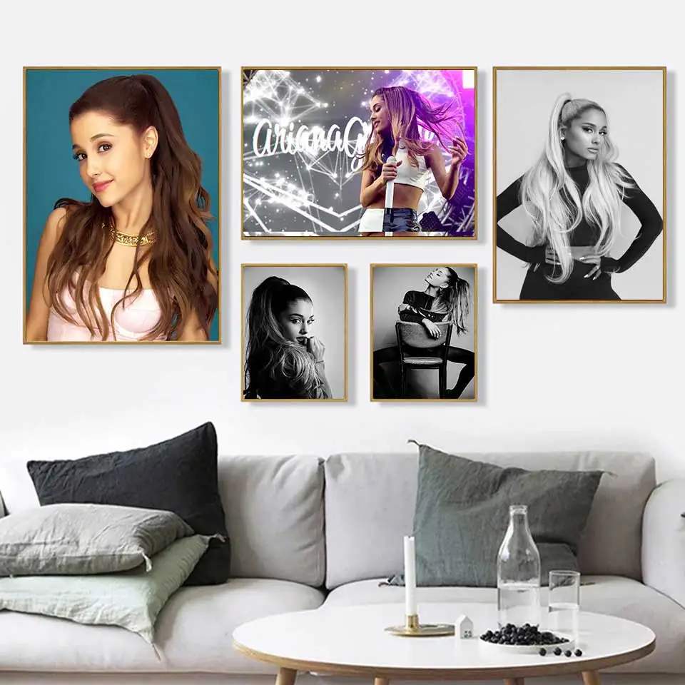 Полная Алмазная вышивка 5D Ариана Гранде постер музыка Звезда Певица красота