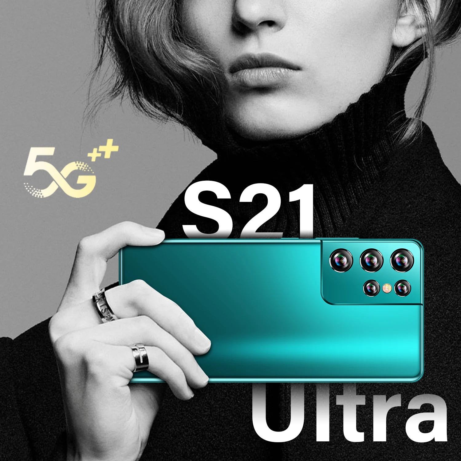 

Global Version S21 Ultra 16GB+ 512GB Smartphone 6800mAh Large Battery 6.1 Inch 10 Core 24MP +48MP Android11.0 5G HD Mobile Phone