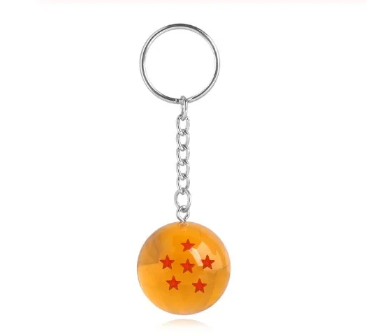 K263-6 14 шт./лот, японские мультфильмы, брелок с надписью Dragon Ball, классический Сферический брелок с четырьмя звездами для мужчин и женщин, сумка, сувенир, аксессуары, подарок - Цвет: K263-6