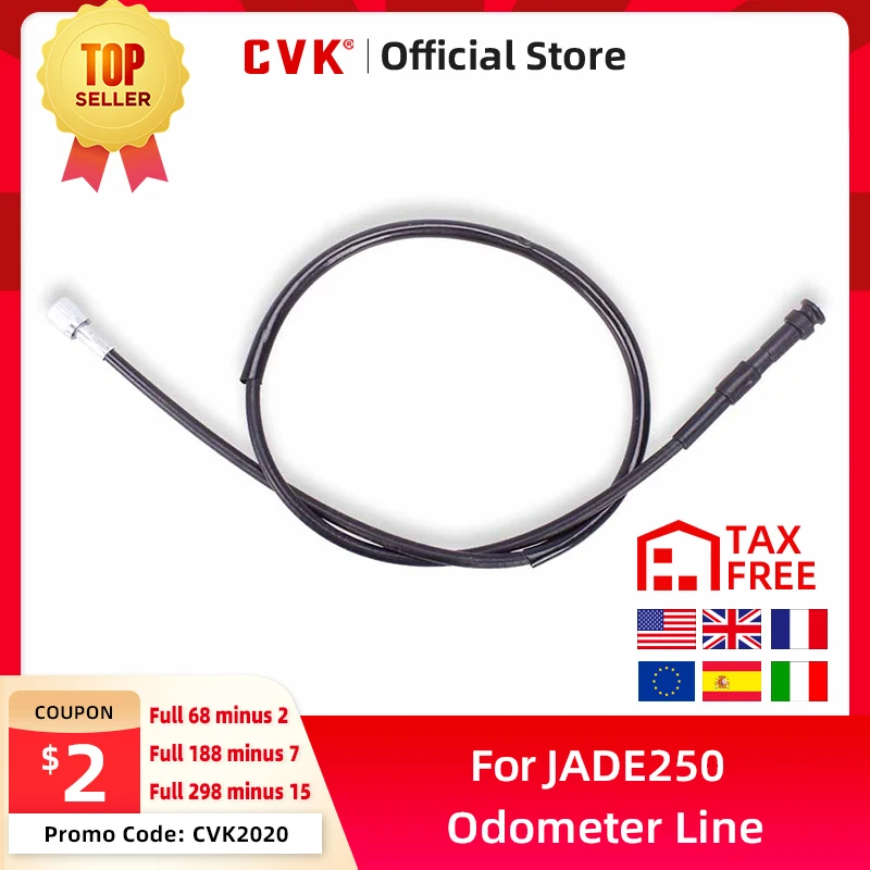 

CVK Speedometer Cable Digital Odometer Line For HONDA JADE JADE250 Blue Sapphire 250 Motorcycle Accessories