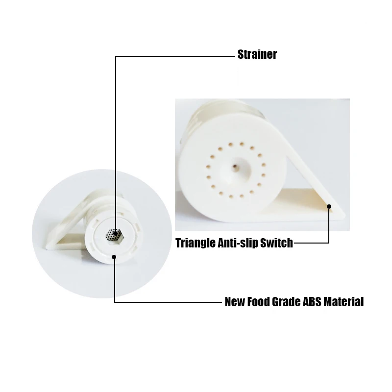 

1PC Faucet Nozzle Aerator Bubbler Sprayer White Color Water-saving Tap Filter