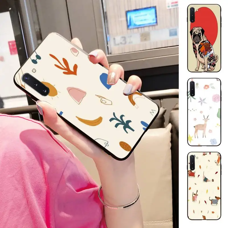 Смартфон мягкий чехол для мобильного телефона Samsung Note3/4/5/8/9/10/10Lite M10/20/30 A70