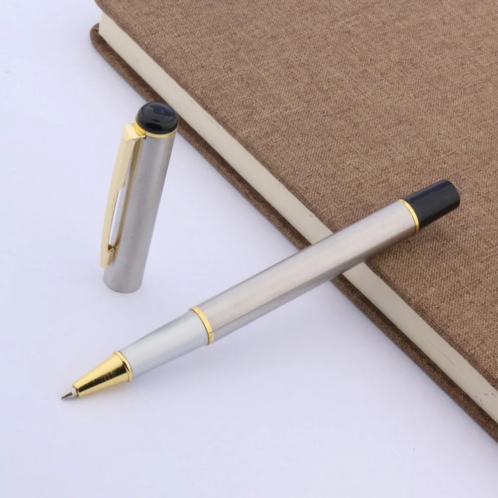 Шариковая ручка baoer из нержавеющей стали 801 со стрелкой|roller ball pen|ball penfor pens |