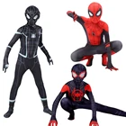 Костюм детский черный с 3D-принтом, 3-12 лет