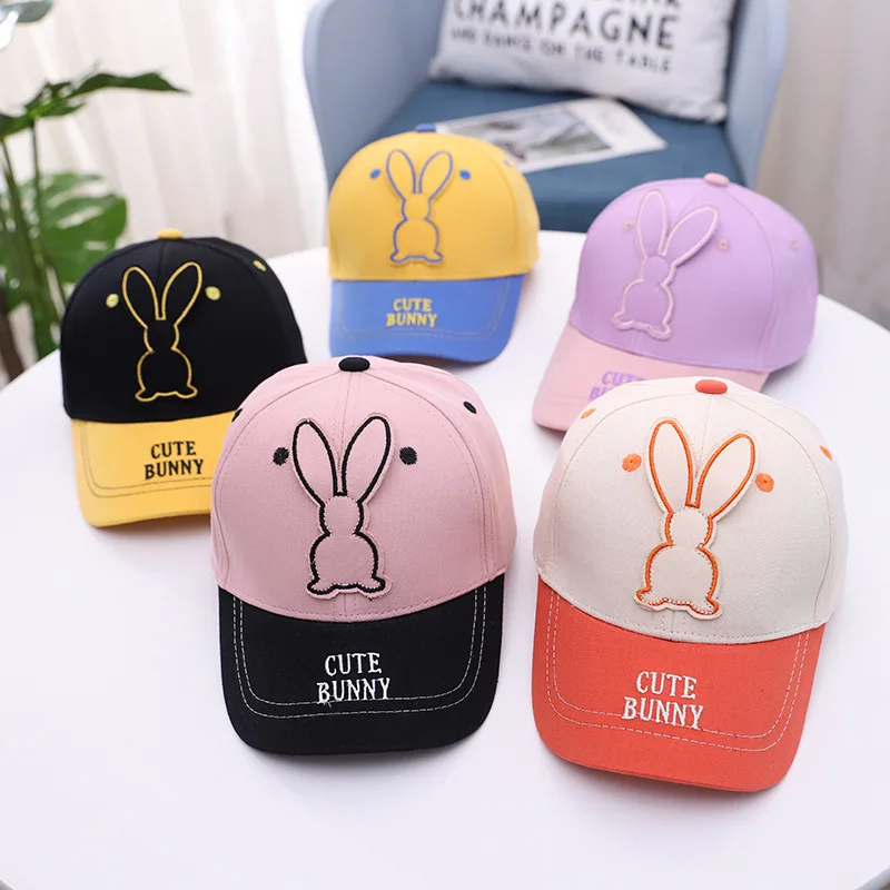 

Kids Baseball Cap Boys and Girls Cartoon Cute Snapback Hat Outdoor Sports Hats Summer Sunscreen Casual Cap