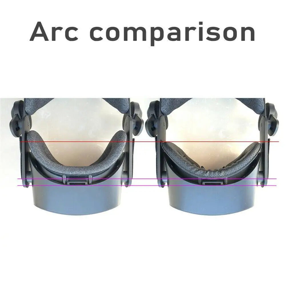 

1Pcs For HP Reverb G2 Mask Interface Bracket For Valve With Nose Cover Pad PU Face Leather Anti-Leakage Foam Index Sweat-Pr K8M8