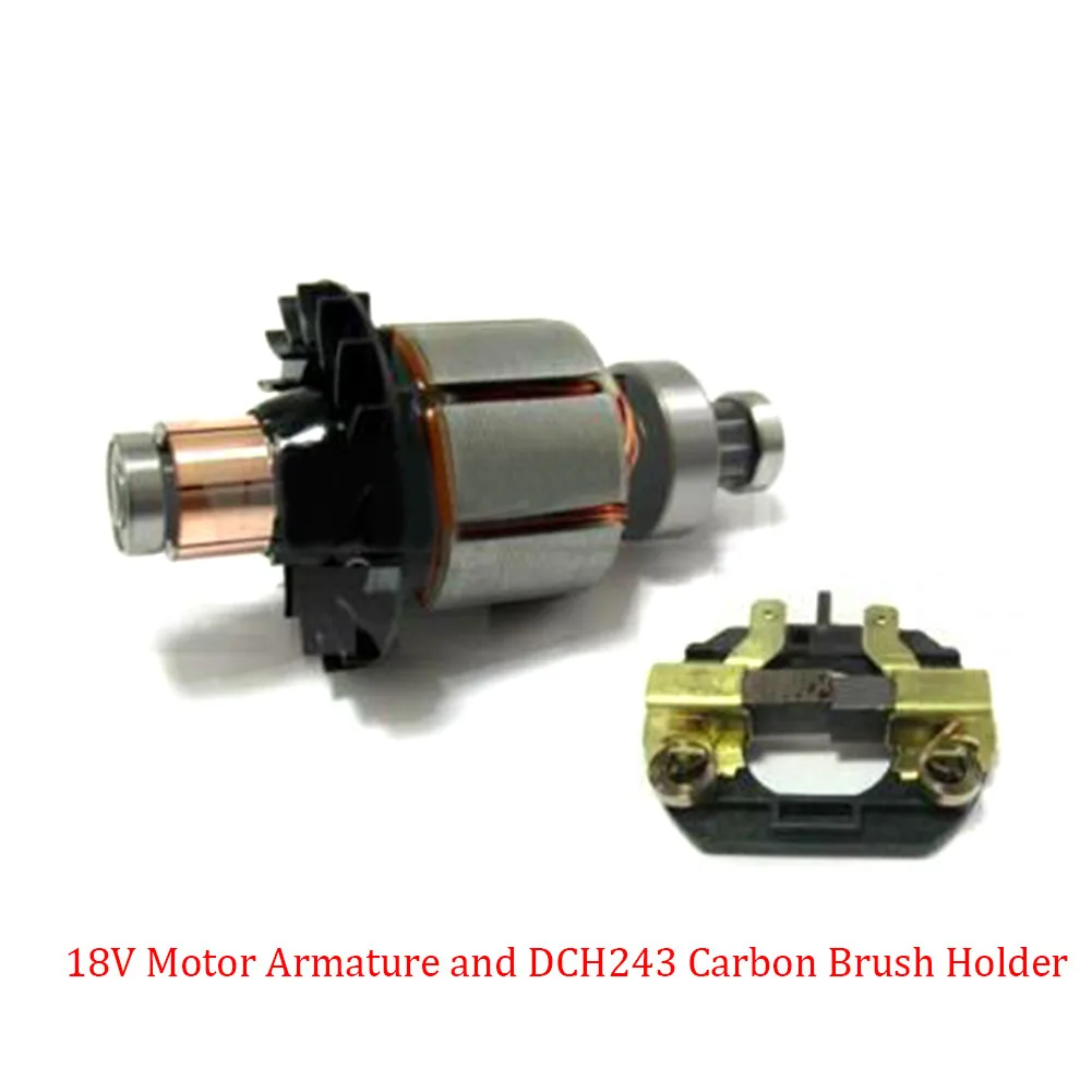 

For DeWalt 18V Motor Armature Carbon Brush Holder SDS Electric Drill Electronic Hammer DCH243 DCH253 DCF835 DC825 Woodworking
