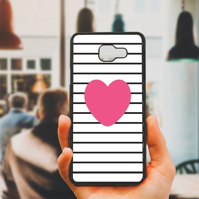 Fashion Love Shape Full of Cell Phone Cases Hard Cover for Samsung Galaxy S8 S9 Plus S3 S4 S5 Mini S7 S6 Edge Case | Мобильные