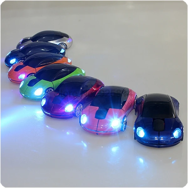 Dhl или ems 100 шт. Беспроводная USB мышь 2 4 ГГц 1600DPI 10 м|mouse mice|optical mousecar shape |