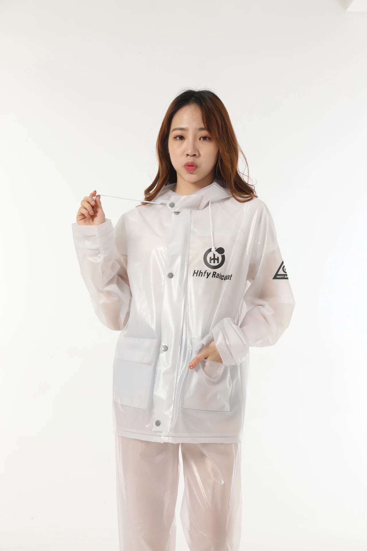 

Waterproof Hooded Raincoats Poncho Men Japanese Shiny Portable Emergency Personal Protective Clothing Regenjacke Home Eg50yy