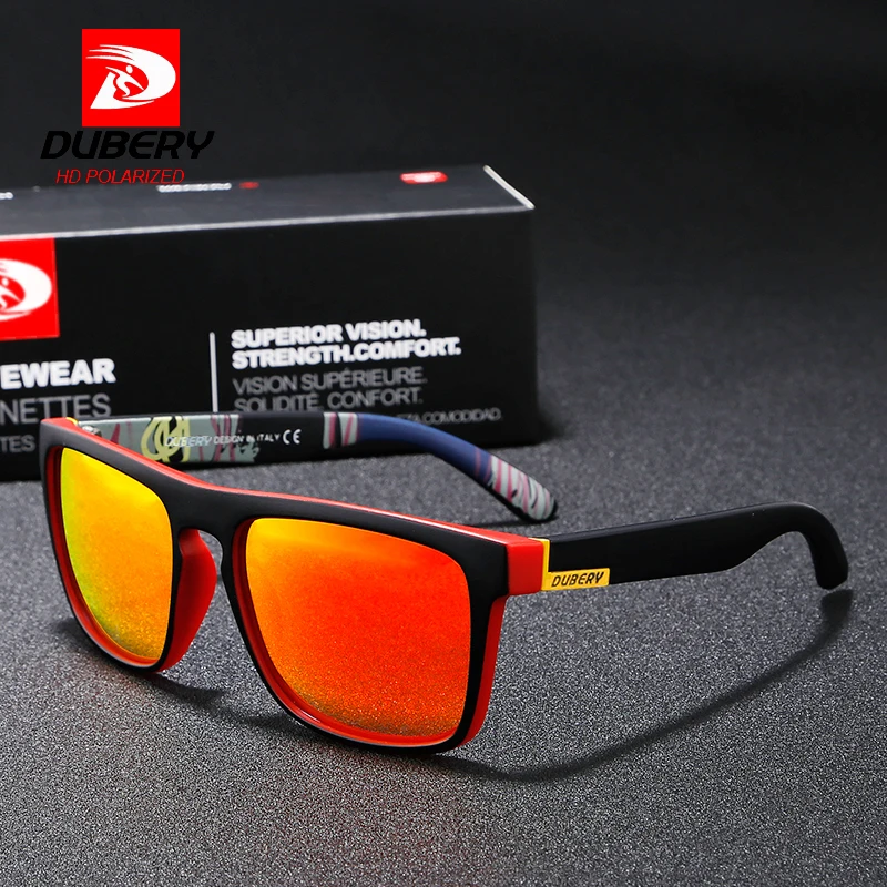 Солнцезащитные очки DUBERY для мужчин и женщин поляризационные темные UV400 улицы
