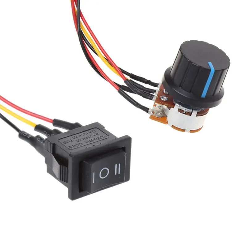 DC 10 55V 100A регулятор скорости двигателя Реверсивный ШИМ управлением