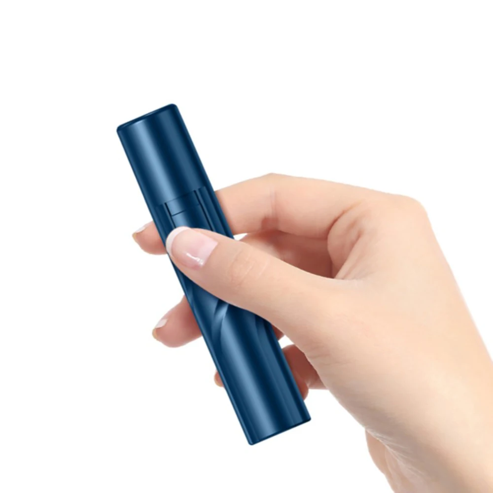 

Airmsen USB Rechargeable Nose Hair Trimmer Electric Removal Clipper For Men and Women Waterproof Dual Edge Blades Easy Cleaning