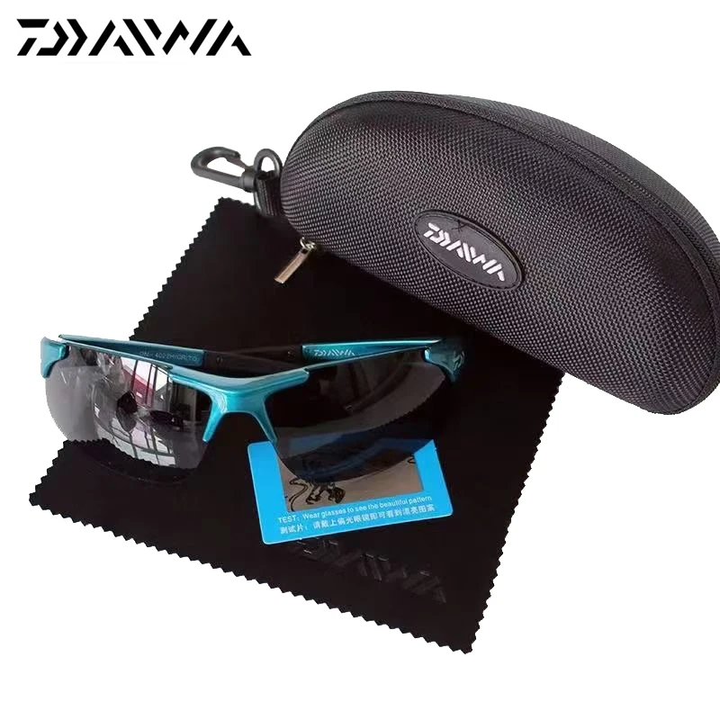 

1 Pair Daiwa Sport Polarized Sunglasses Men UV Blocker Goggles Driving Cycling Fishing Sun Glasses Eyewear