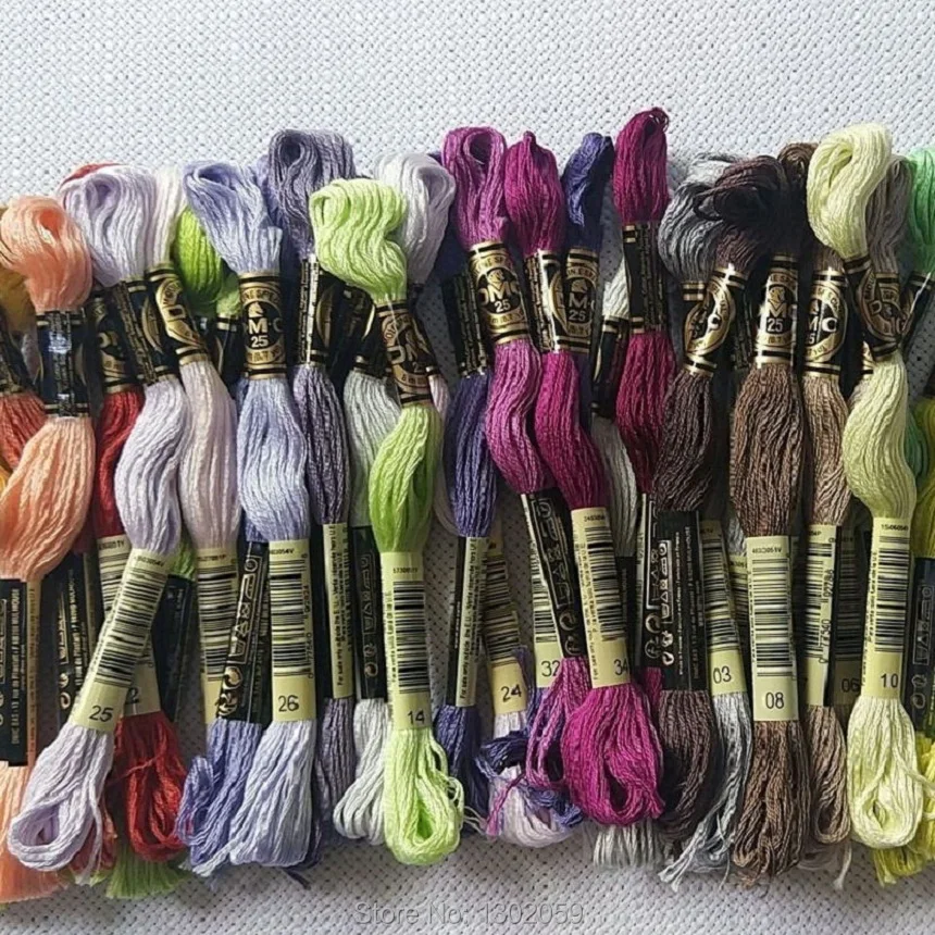 Нить dmc для вышивки крестиком 100 шт.|thread tool|needle tattooneedle felt |