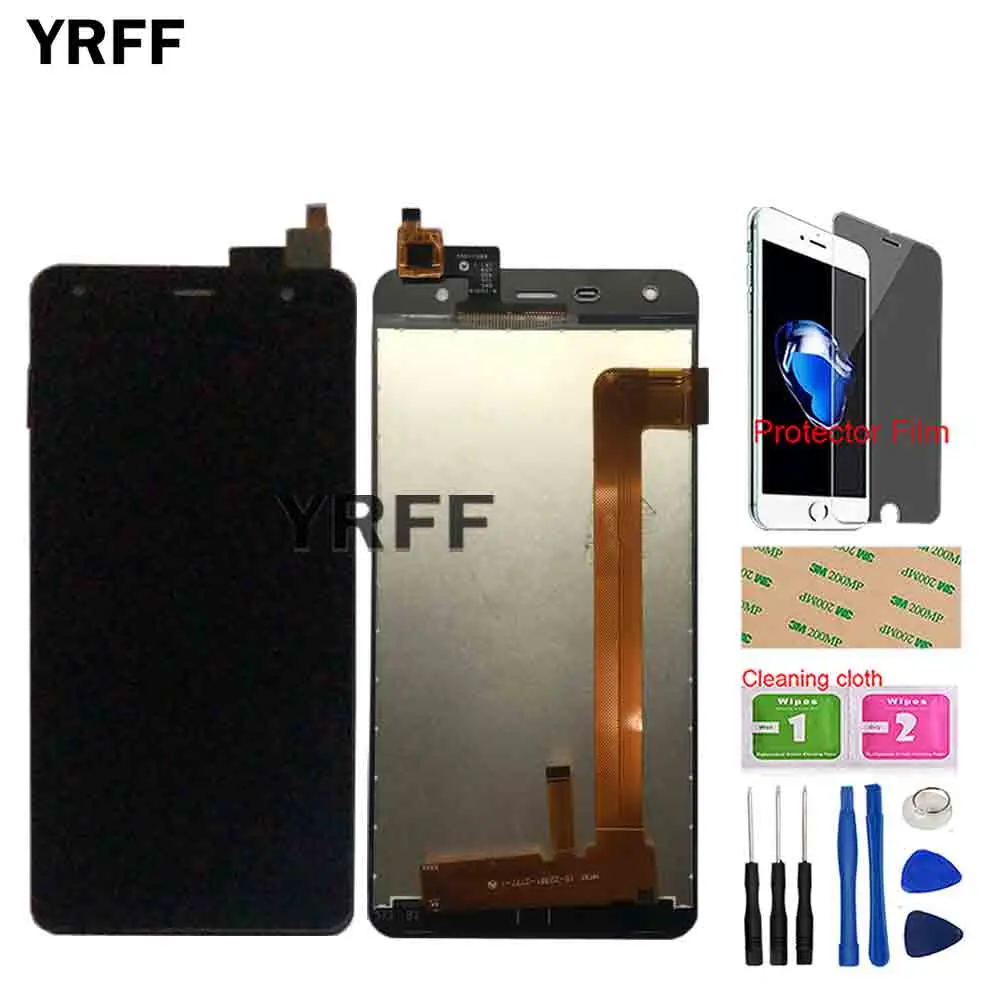 

5.0'' Mobile LCD Display For FLY Cirrus 11 FS517 LCD Display Touch Screen Digitizer Sensor TouchScreen Assembly Tools 3M Glue