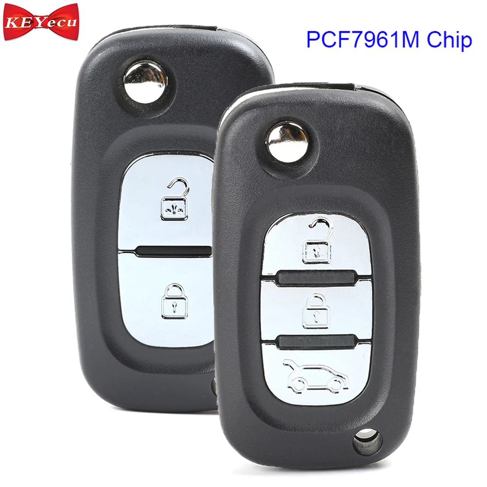 KEYECU для Renault Symbol Megane 3 Captur Kadjar LADA Vesta XRAY X-RAY 2015 2016 2017 2018 2019 дистанционный брелок CWTWB1G767