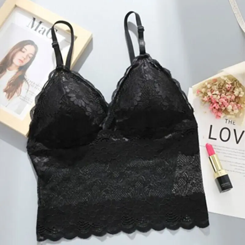 Женская сексуальная глубокая майка с треугольным вырезом Топ Бралетт бесшовный