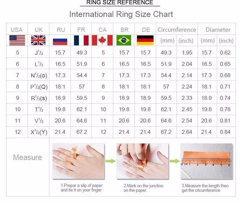 Кольца из стерлингового серебра 925 пробы синие красные с кубическим цирконием AAA
