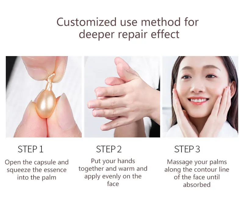 

37Pcs/Bottle Face Cream Capsule Serum Whitening Lifting Anti Aging Wrinkle Removal Face Serum Acne Treatment Repair Skin Care