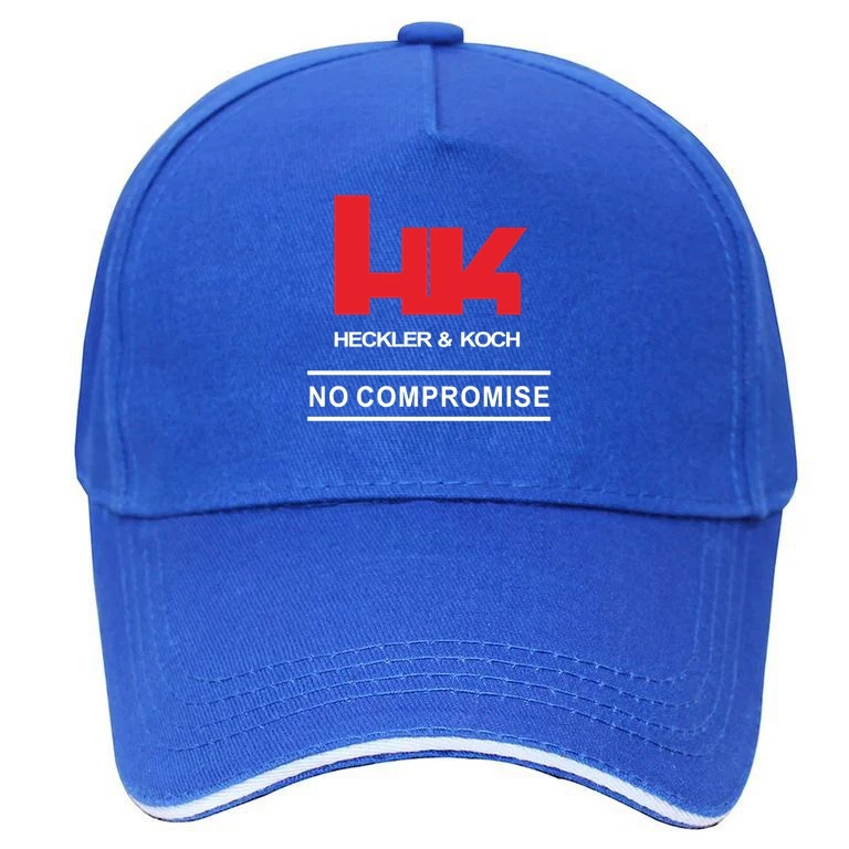 Шапка мужская "No Compromise" Heckler & Koch с логотипом HK 2020