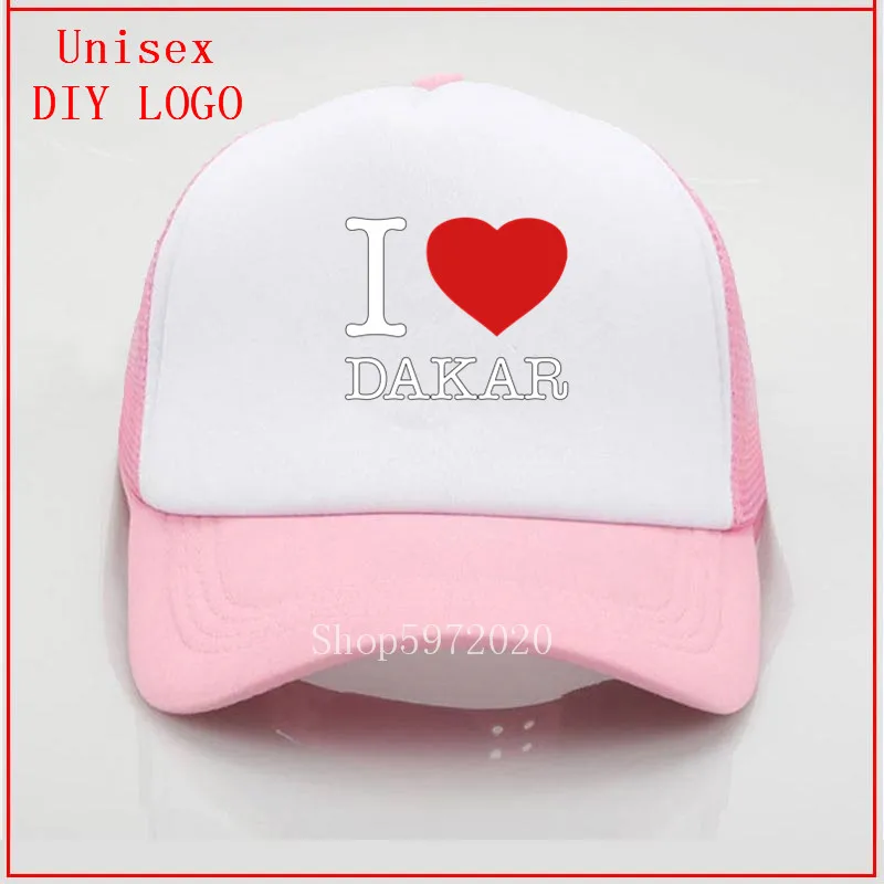 I LOVE DAKAR бейсболка gorras mujer кепки для мужчин бейсболки летние шапки женщин