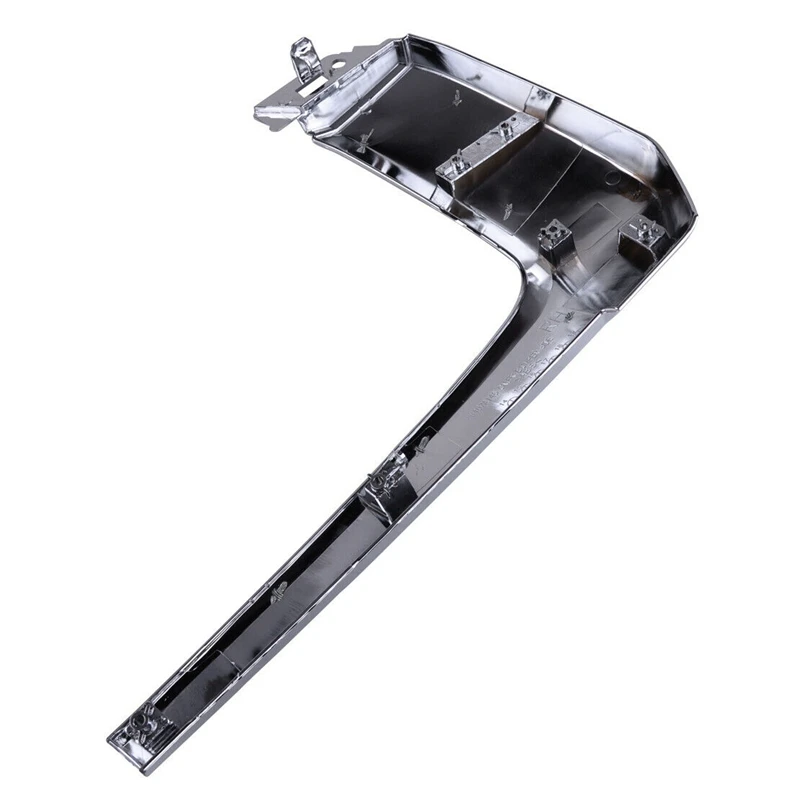 Хромированная накладка на передний бампер декоративные полосы для Mitsubishi Outlander 2016