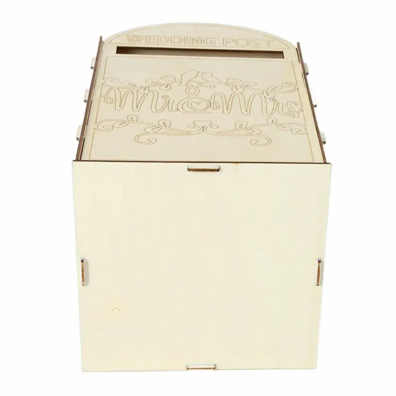 Свадебный прием Подарочная открытка отправка почтовая коробка желая хорошо